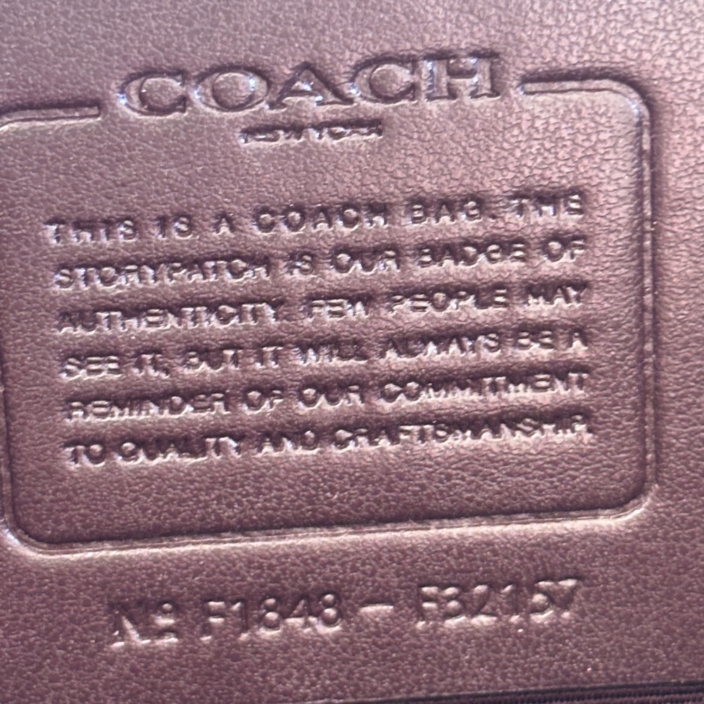 Coach Small Kelsey Satchel in Oxblood burgundy maroon pebbled leather - Picture 8 of 8